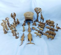 Image 4 of African Village Nativity Set
