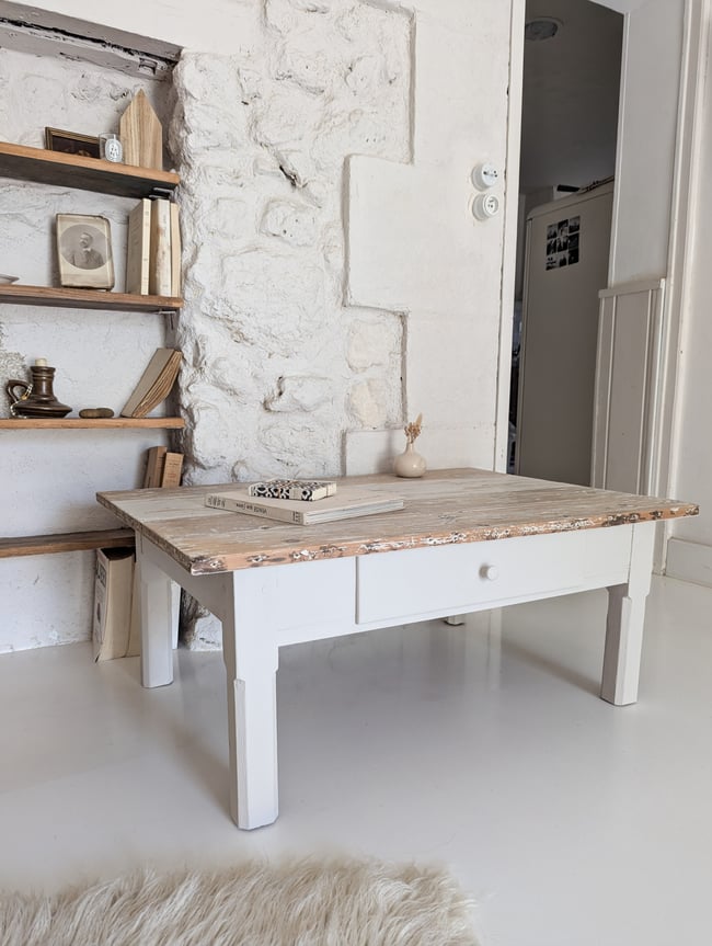 Table basse 1 tiroir