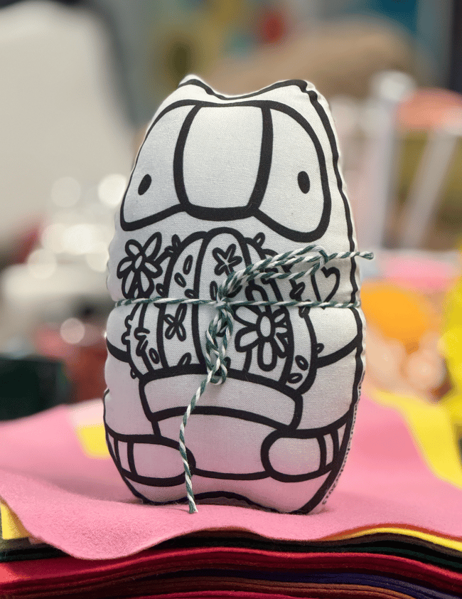 Color Your Own Plush kits