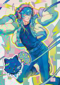 Image 3 of "Yaoi Jesus" print