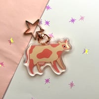 Image 3 of Cow Keychain