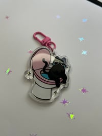 Image 2 of Cat on a Toilet 