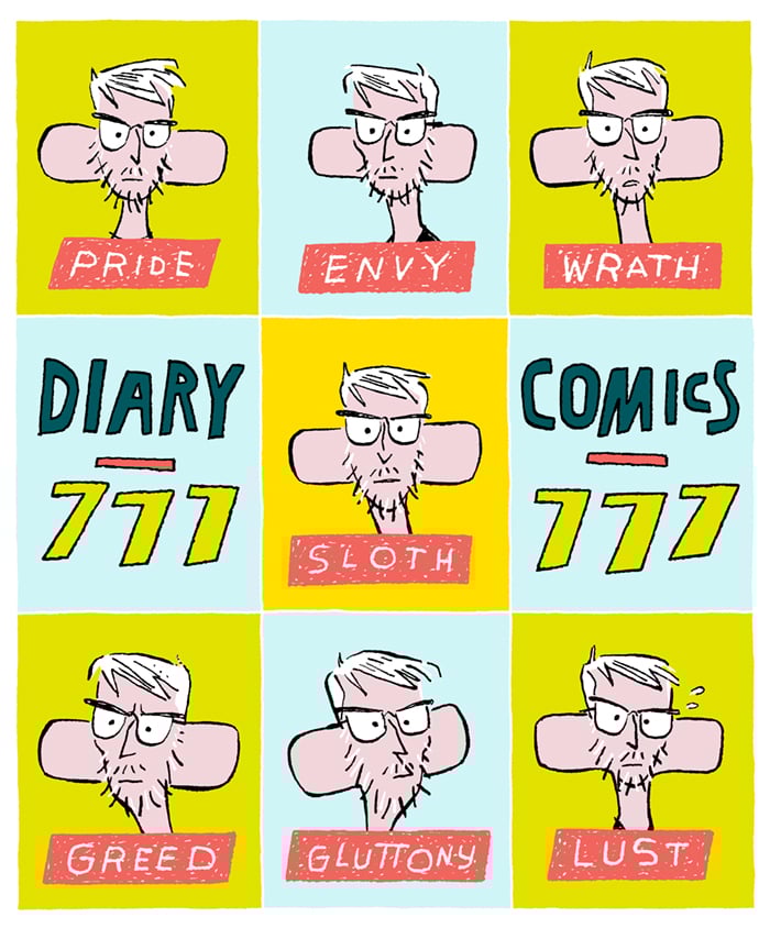 Image of DIARY COMICS #7 (Preorder)