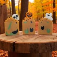 Image 1 of Halloween Soaps, Fruit Loops Scent, Handmade Goat Milk & Tallow Soap