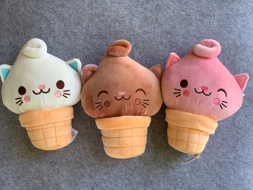Image of Kitty Cones 9" Plush Set of 3