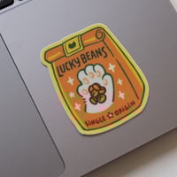 Image 3 of Lucky Beans Vinyl Sticker