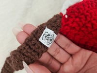 Image 3 of Crochet RED Apple Bag