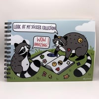 Image 1 of Raccoon Stickerbook 