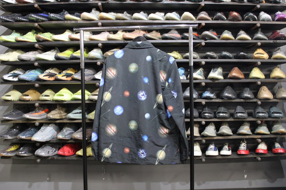 BAPE COACH JACKET "GALAXY" (BLACK)