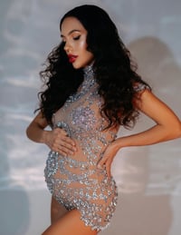 Image 2 of Goddess diamond bodysuit