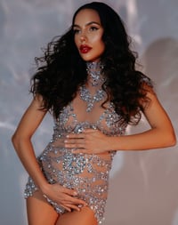 Image 1 of Goddess diamond bodysuit