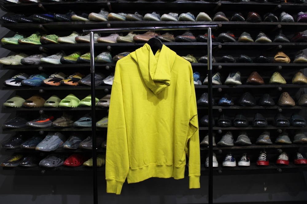 BAPE PULLOVER HOODIE "SMALL APE HEAD" (YELLOW)