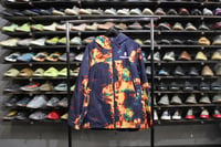 Image 1 of BAPE WINDBREAKER JACKET "NAVY/TIE DYE" (MULTICOLOR)