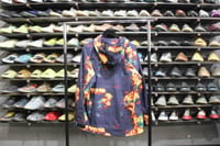 Image 2 of BAPE WINDBREAKER JACKET "NAVY/TIE DYE" (MULTICOLOR)