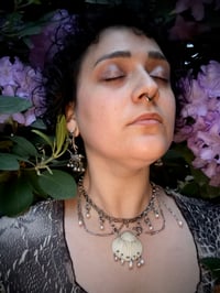 Image 3 of Victorian Style Scallop Necklace 