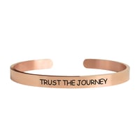 Image 2 of Trust the Journey - Inspiration gift for  new career, a personal challenge, or life transformation.