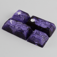 Image 1 of Alps Stem Cherry 2.00u 1.25u Pairs Resin Artisan Keycaps Week 36-1
