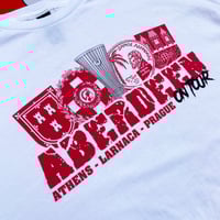 Image 3 of Aberdeen On Tour Athens Larnaca Prague T-Shirt (White)