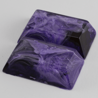 Cherry 1.75u Pair Set Resin Artisan Keycaps Week 36-19