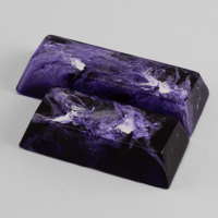 Cherry 2.25u & 2.75u Set Resin Artisan Keycaps Week 36-25