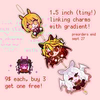 Image 2 of *PREORDER* 1.5" Library of Ruina Linking Charms