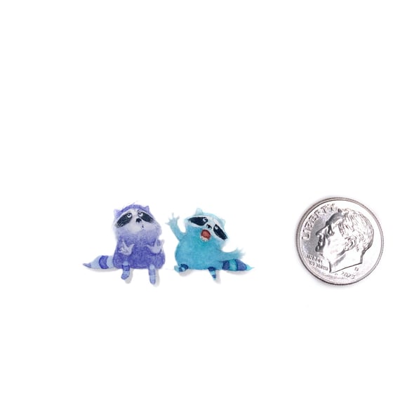 Image of Chorus - a tiny original watercolor