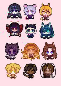 Image 1 of *PREORDER* 1.5" Limbus Company Sinners Linking Charms