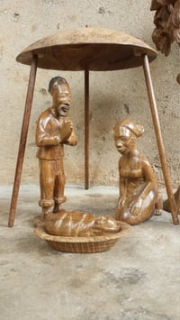 Image 4 of African tree nativity with big five