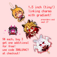 Image 2 of *PREORDER* 1.5" Limbus Company Misc. Linking Charms
