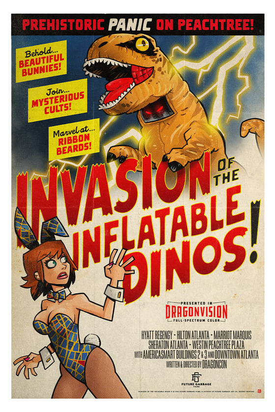 Image of INVASION OF THE DINOS!