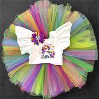Image 2 of Butterfly Unicorn romper set