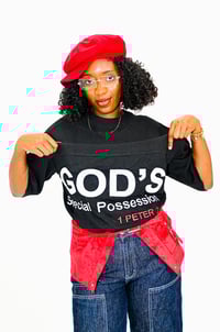 Image 1 of Chosen Black Ribbed Jersey 