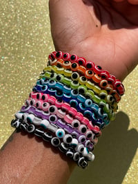 Evil eye bracelets|6mm