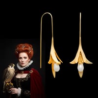 Image 1 of Lily flower earrings 