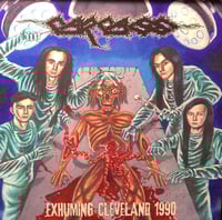 Image 1 of CARCASS -  Exhuming Cleveland 1990 DOUBLE LP