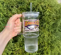 Glass Tumbler - With logo sticker 