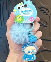 Image 1 of Labubu bell keychain 
