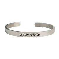 Image 3 of Dream Bigger Bracelet for ambitious & those who dream to achieve Big.