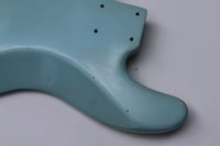 Image 5 of MJT JBT Jazz Bass Body – Sonic Blue nitro finish with ‘Medium’ Relic/Aging