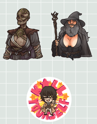 Image 1 of 3 Inch Stcikers