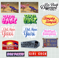 Image 4 of 3 Inch Stcikers