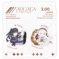 Arcaea × teatime Stickers