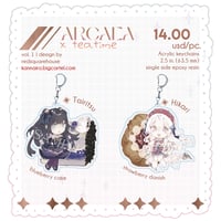 Arcaea × teatime Keychains