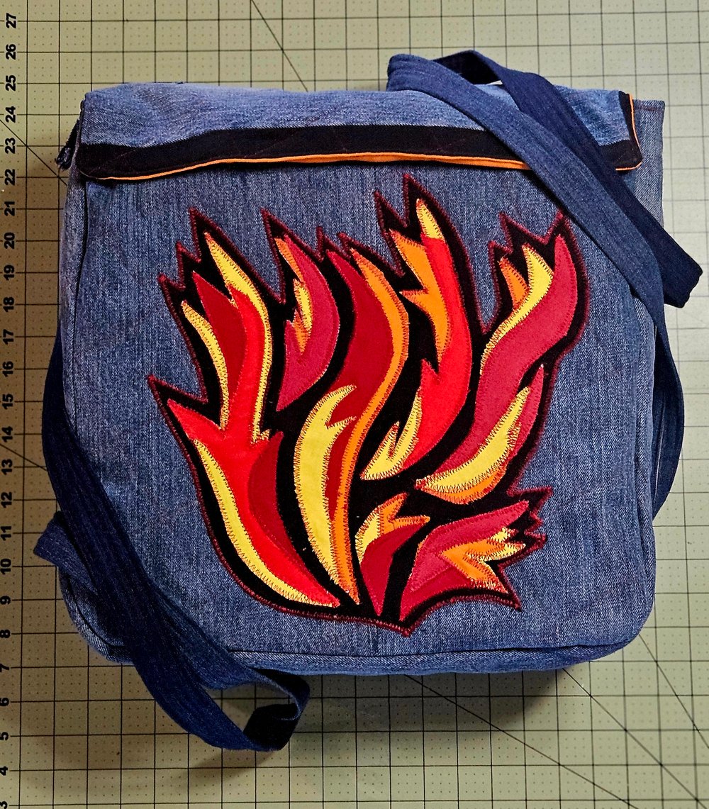 Image of Denim Pizza Carrier(Was $125.00)