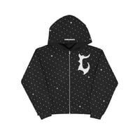 Image 1 of BLACK STARRY NIGHT HOODIE 