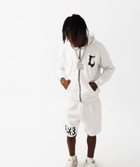 Image 2 of WHITE STARRY NIGHT HOODIE 