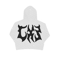 Image 3 of WHITE STARRY NIGHT HOODIE 