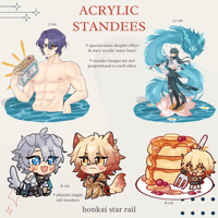 Acrylic Stands - Honkai Star Rail