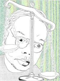 Justice (original) 9 x 12 in.