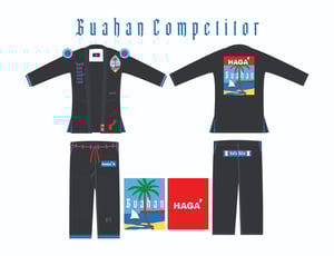 Image of GUAHAN COMPETITOR (BLACK) ADULT GI